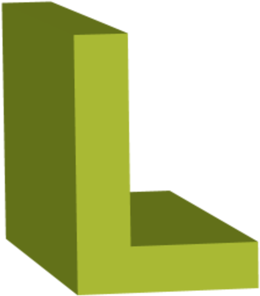 Letter L Icon - Letter L Clip Art Free (600x600), Png Download