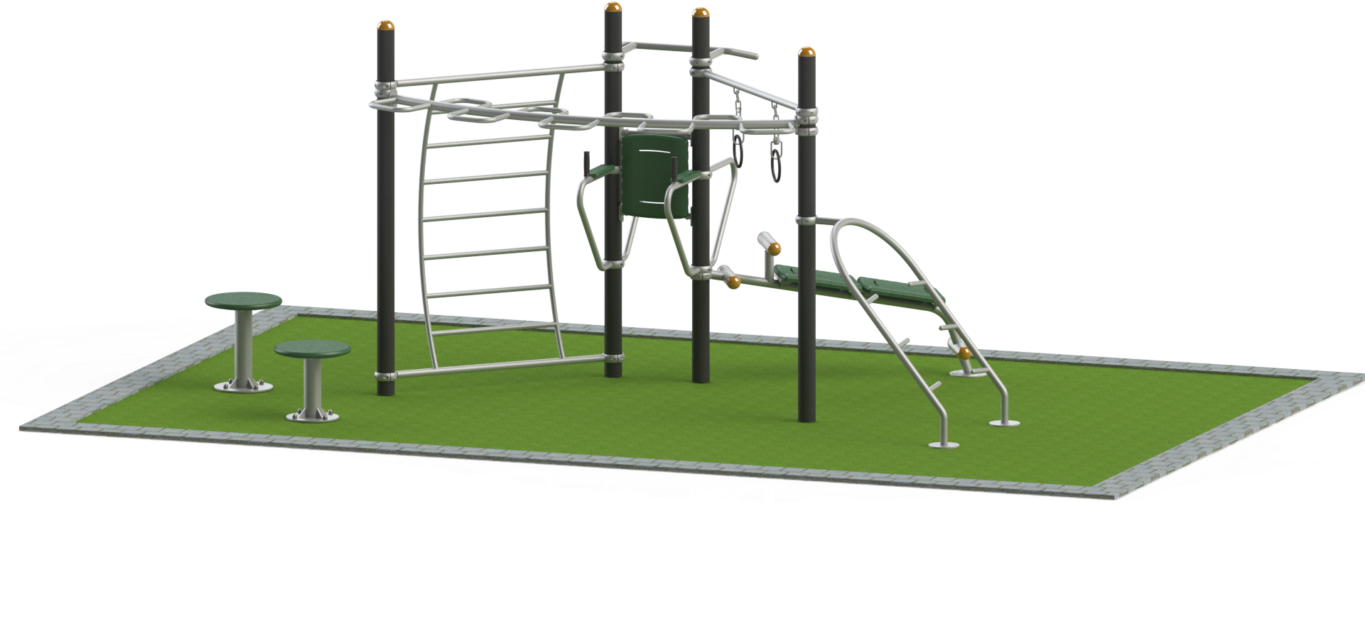 Outdoor Gym Equipment (1920x1080), Png Download