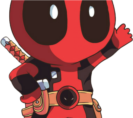 Deadpool Clipart Transparent Background - Dibujos Kawaii De Deadpool (640x480), Png Download
