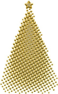 Year's Eve,christmas Tree - Christmas Day (500x500), Png Download