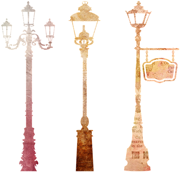Lantern, Streetlamp, Lamp, Urban, Street, Light - Street Light (640x640), Png Download