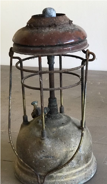 Old Riley Paraffin Lamp - Brass (600x600), Png Download