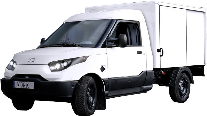Battery Electric Vehicles - Electric Delivery Van (1037x640), Png Download