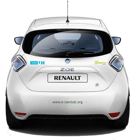 E-car Club Renault Zoe (500x500), Png Download