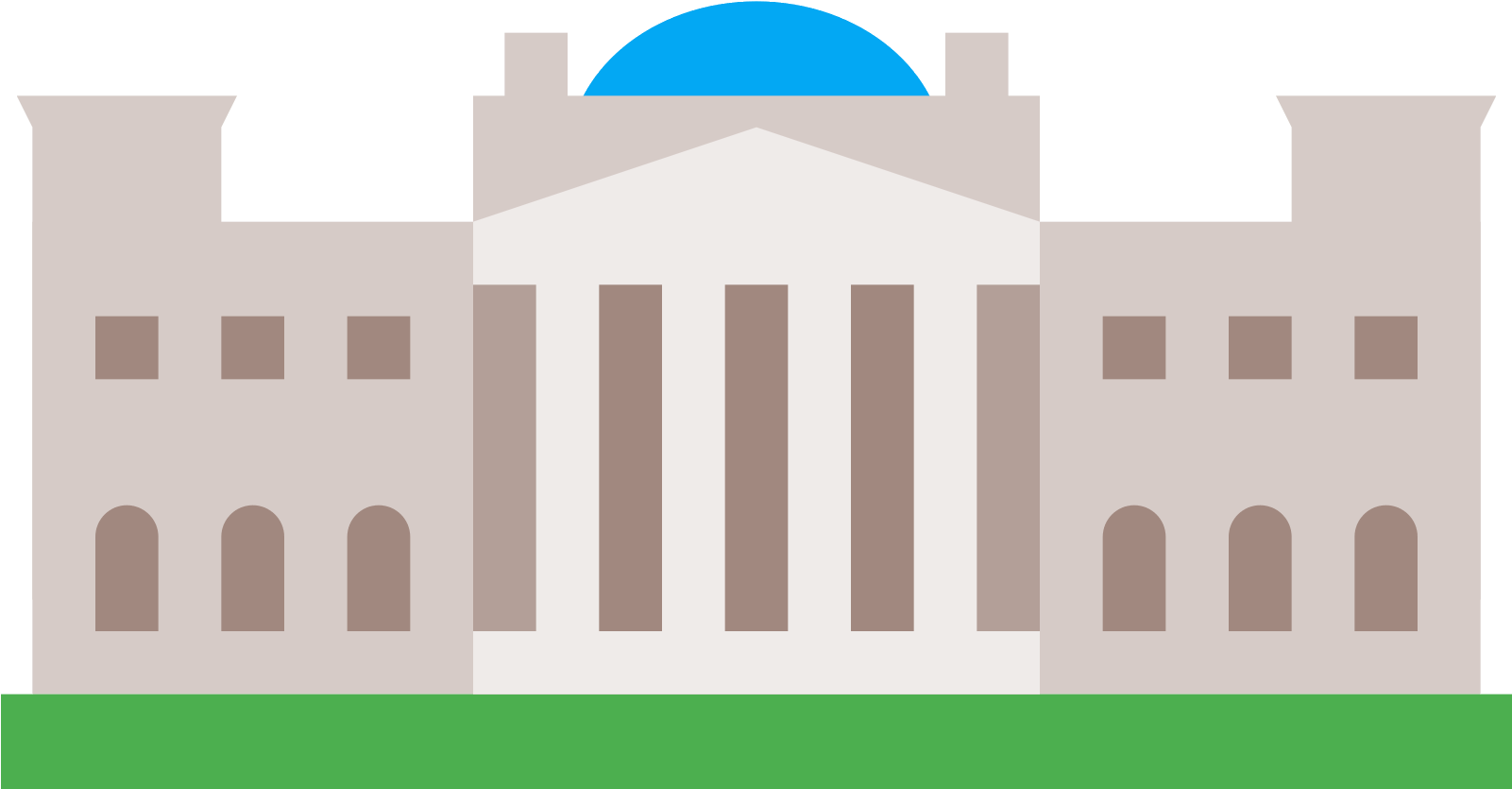 Edificio Del Reichstag Icon - Reichstag Icon (1600x1600), Png Download