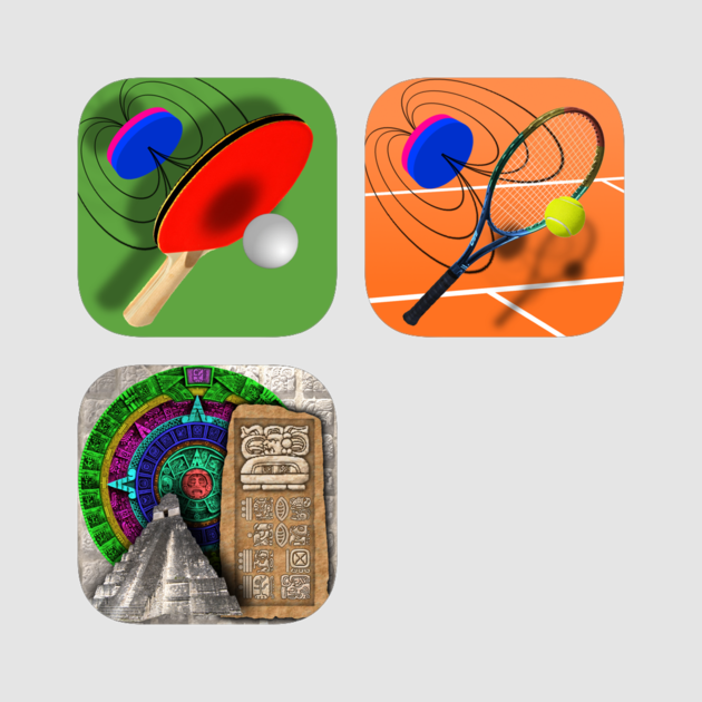 Magnetic Ping Pong Magnetic Tennis Mayan Calendar / - Basketball Moves (630x630), Png Download