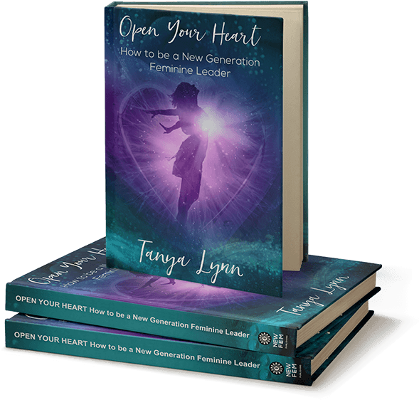 The Book Cover Of "open Your Heart - Feminine Book Cover (600x561), Png Download