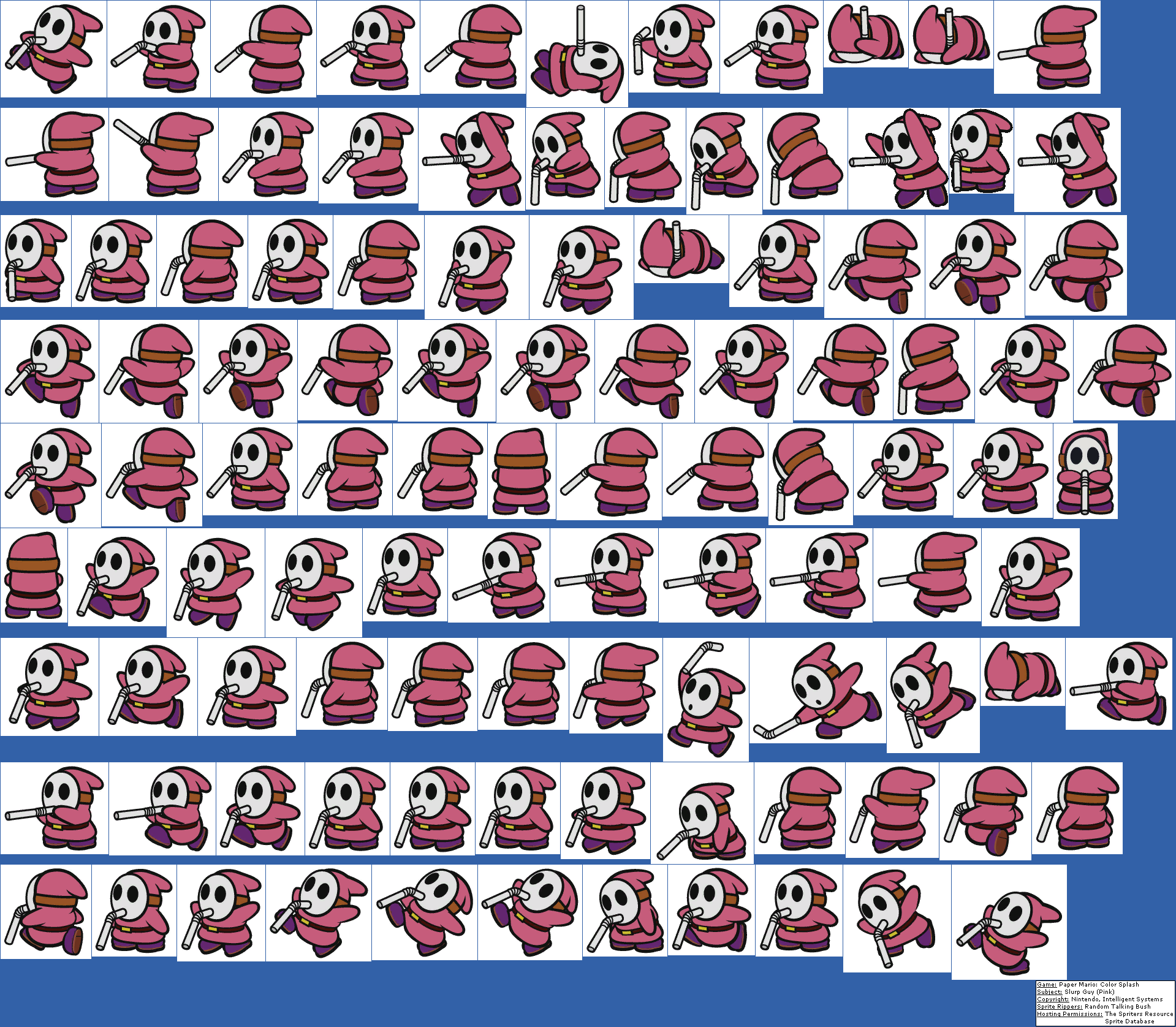 Click For Full Sized Image Slurp Guy - Paper Mario: Color Splash (1919x1676), Png Download