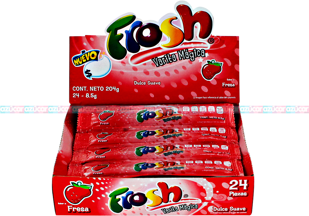 Klass Frosh Varita Magica Fresa 24/24 Klass - Frosh Mora Azul Varita (1000x1000), Png Download