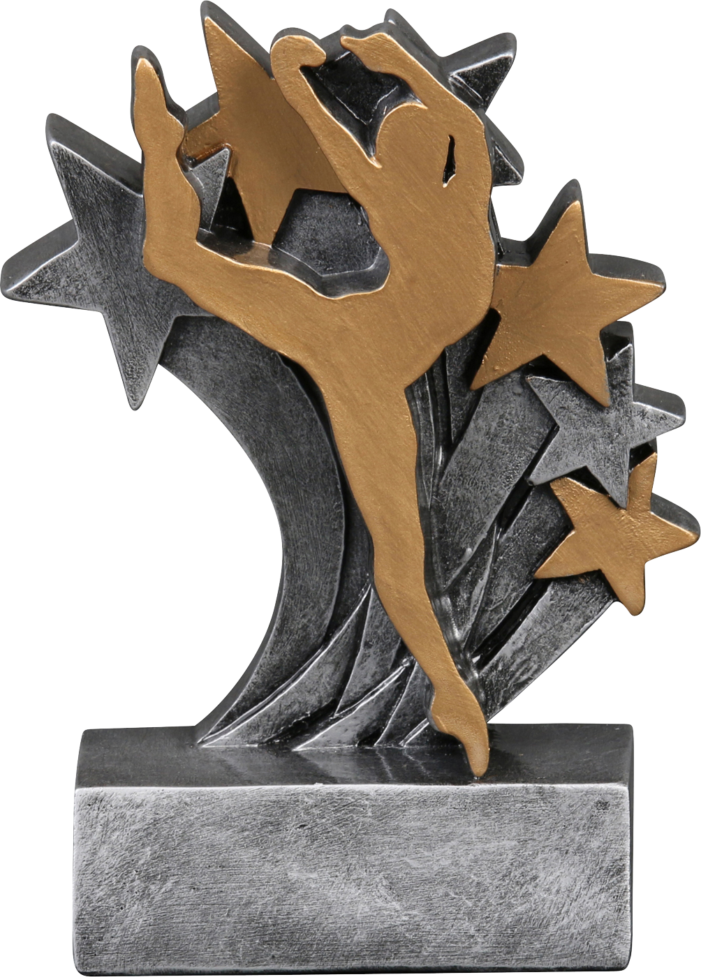 Star Blast Cheer/dance Resin - Trophy (1004x1400), Png Download