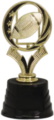 Football Midnight Star Budget Trophy (500x500), Png Download