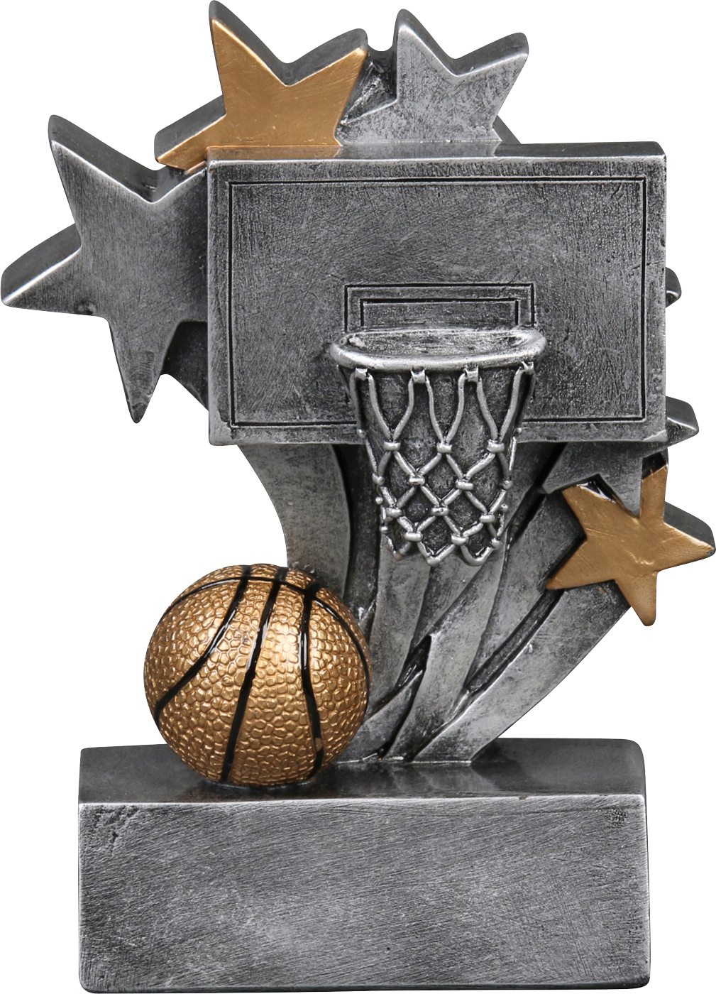 Star Blast Basketball Resin - Resin (1009x1400), Png Download