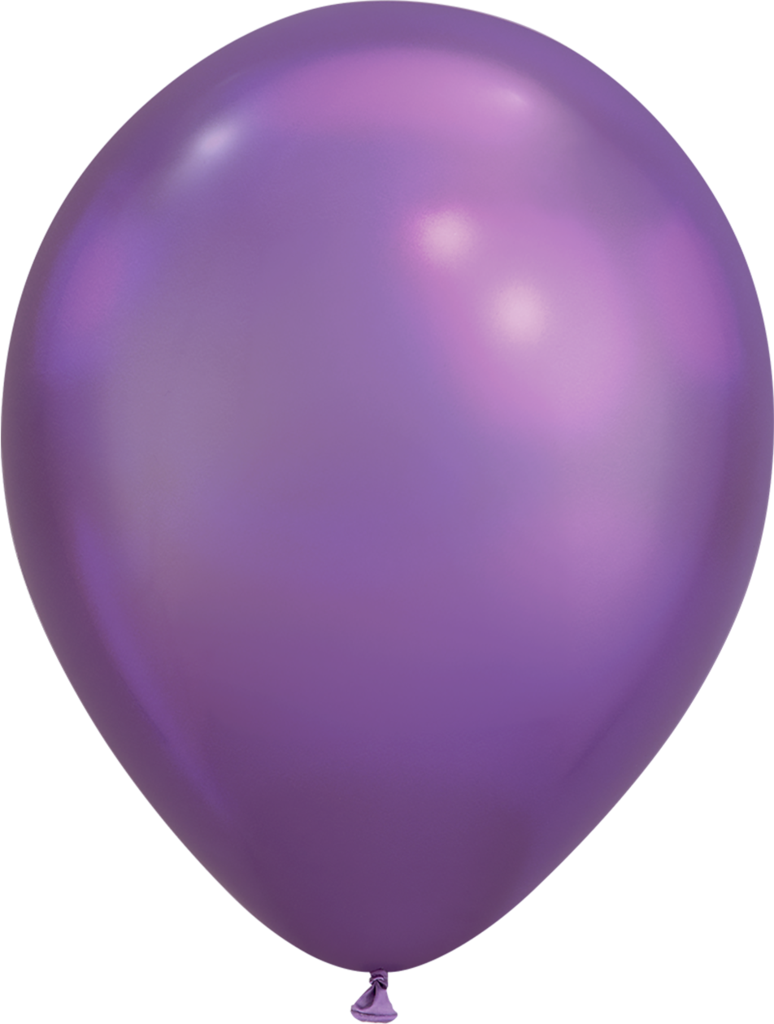 Latex Balloon Chrome Purple Png Purple Latex Balloons - New Latex Chrome Balloons (774x1024), Png Download
