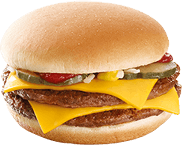 Double Cheeseburger - Double Cheeseburger Meal (700x474), Png Download