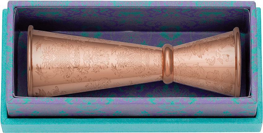 Copper Jigger Gift Box - Rubber Stamp (1000x1000), Png Download