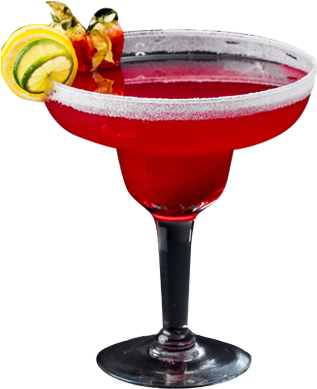 Margarita Jumbo De Fraise - Classic Cocktail (319x509), Png Download