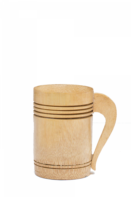 Natural Bamboo Shot Glass - Chair (540x810), Png Download