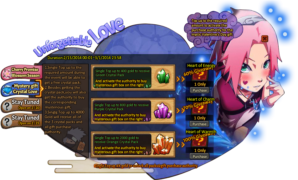 Mysterious Gift Crystal Love - Cartoon (1008x576), Png Download