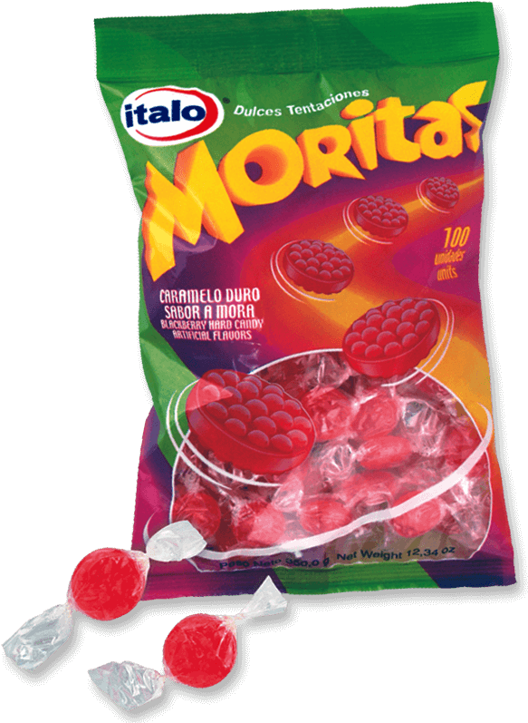 Dulces Moritas Bx100 - Convenience Food (800x800), Png Download