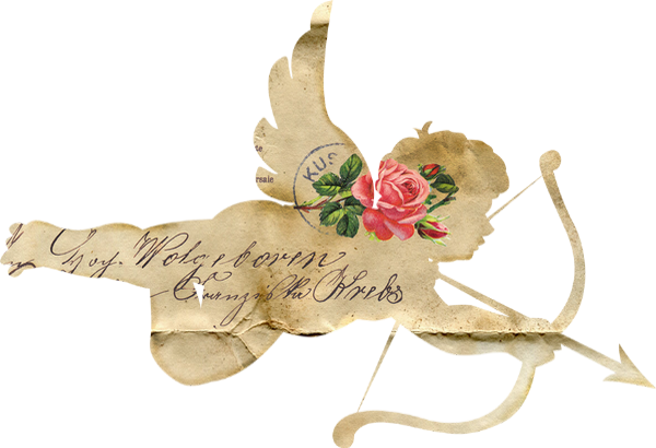 Tube St Valentin - Garden Roses (600x410), Png Download