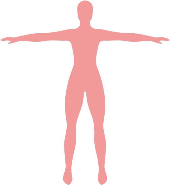 Tabaquismo En Los Adultos - Siluetas De Mujer Cancer De Mama Png (601x601), Png Download