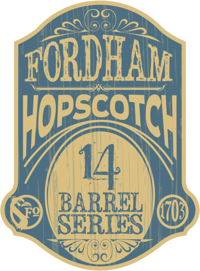 Fordham Hopscotch Logo - Carlos Barberena (395x536), Png Download