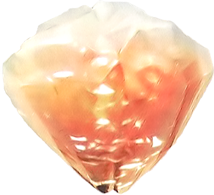 Crystarium Crystal Vanille - Amber Stone Png (519x500), Png Download