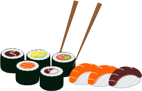 Now You Can Order Directly From Our Website For Pick - Sushi (473x305), Png Download
