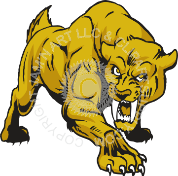 Saber Tooth Tiger Clipart (361x357), Png Download