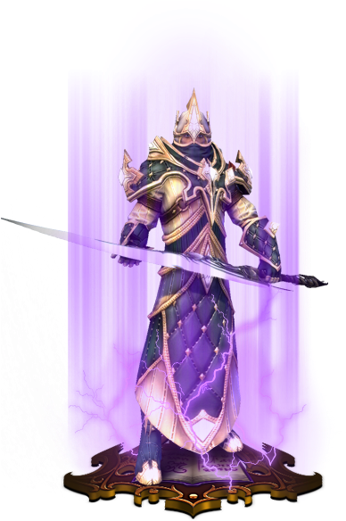 Warrior Purple Armor (410x599), Png Download