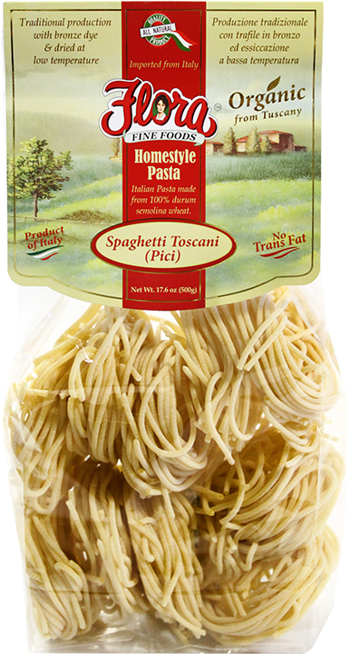 Organic Spaghetti Toscani Pici - Organic Spaghetti (800x800), Png Download