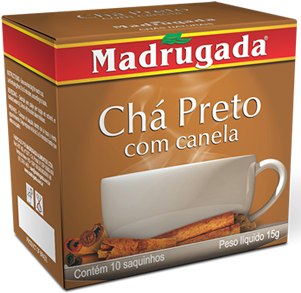 Madrugada Black Tea With Cinnamon - Madrugada Passion Fruit Tea 15g 10 Bags 28 Pack (300x400), Png Download