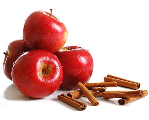 La Canela Es Beneficiosa Para Las Personas Con Diabetes, - Red Apple And Cinnamon (500x500), Png Download