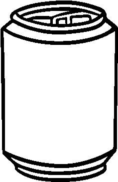 Desenho De Lata De Refrigerante Para Colorir - Soda Can Colouring Page (600x470), Png Download