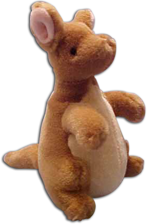 Classic Kanga Plush Toy Winnie The Pooh Kangaroo Stuffed - Stuffed Kangaroo (515x773), Png Download