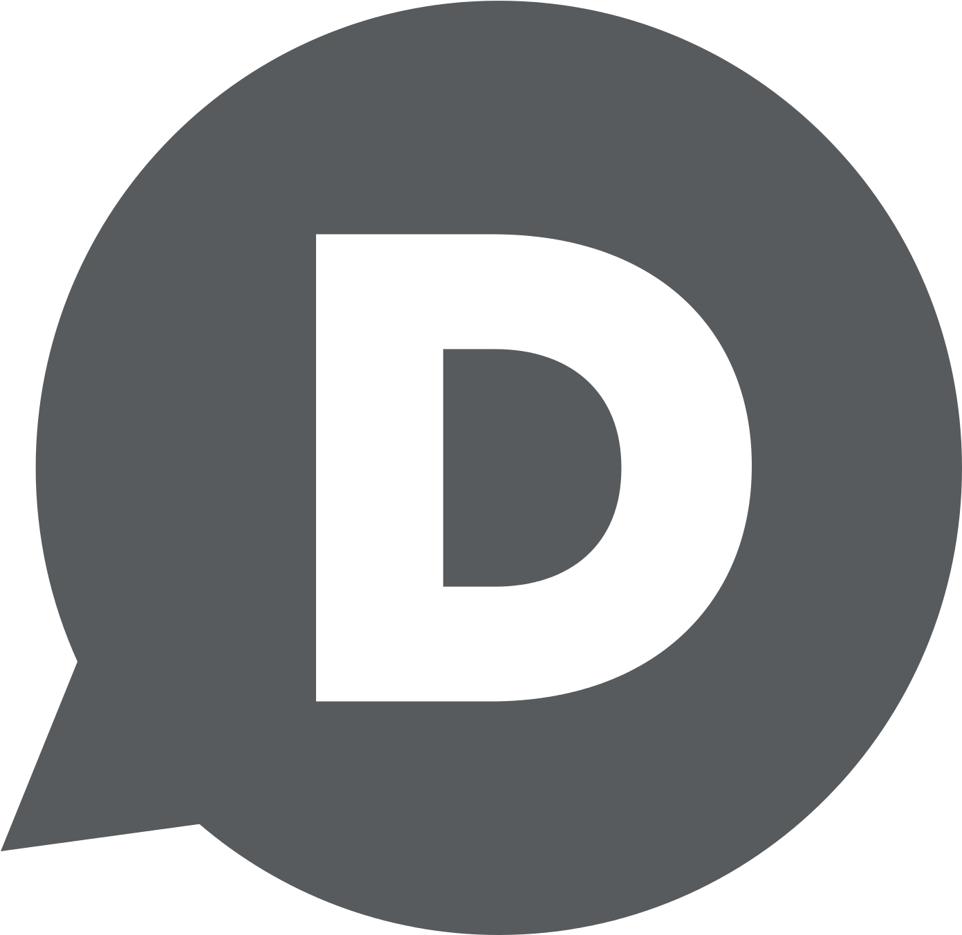 New Svg Image - Disqus Logo Vector (2000x2000), Png Download