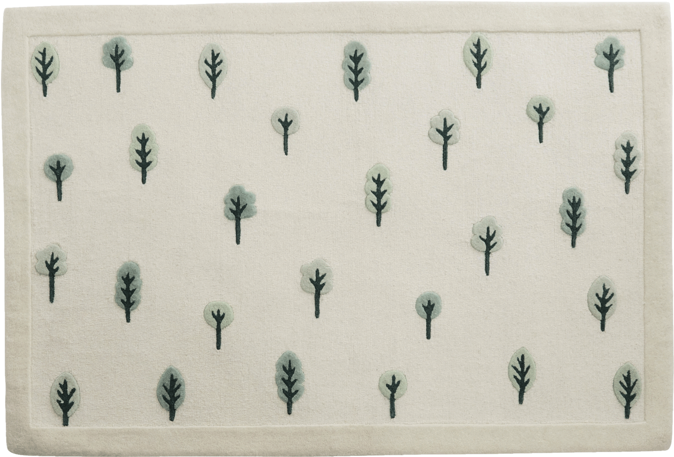 Woodland Rug, Large - Woodland Rug Large (1440x1440), Png Download