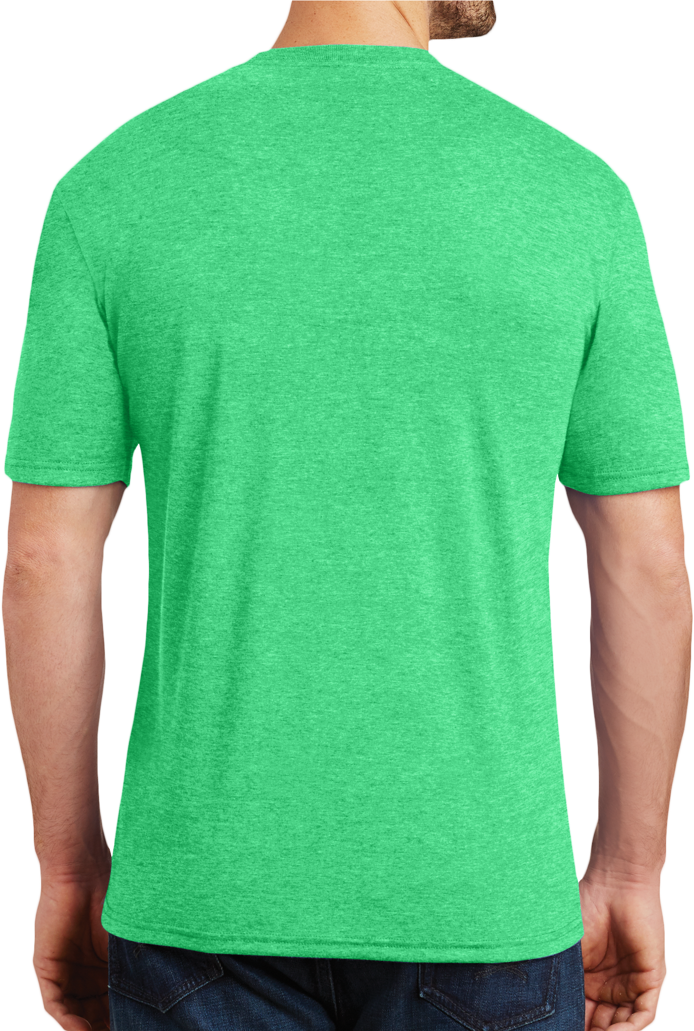 Mens Perfect Tri Crew Tee. Dm130 Purple Frost 4xl (2100x2100), Png Download