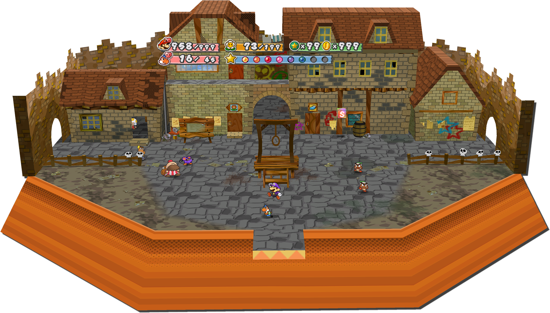 Wallpapers Id - - Paper Mario Ttyd Noose (1920x1099), Png Download
