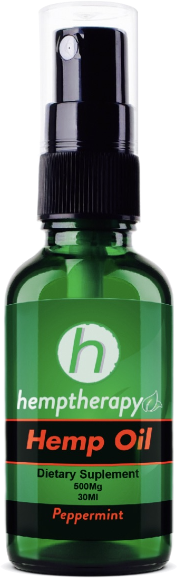 Refreshing Hemp Peppermint Spray - Oil (1600x1600), Png Download