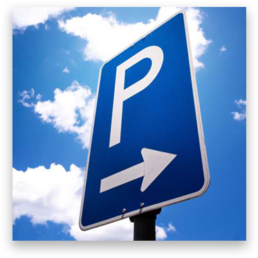 Parking Lot Aluminum Signage - Parking Lot (500x500), Png Download