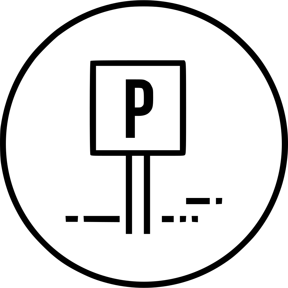 Parking Sign Information Car Transport Hotel Road Comments - Lenox Urban Lights Dinner Plate (980x982), Png Download