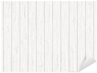 White Wood Plank Texture Background Sticker • Pixers® - Wood (400x400), Png Download