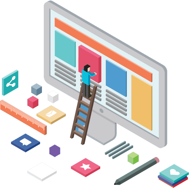 Estrategia Digital Medellín - Web Design (491x482), Png Download