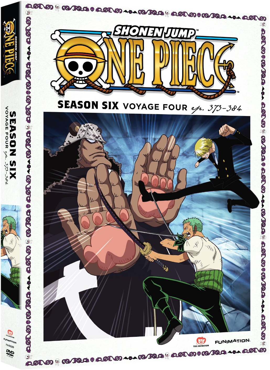 Funimation Season 6 Voyage 4 Dvd Cover - One Piece Season 6 (1125x1500), Png Download