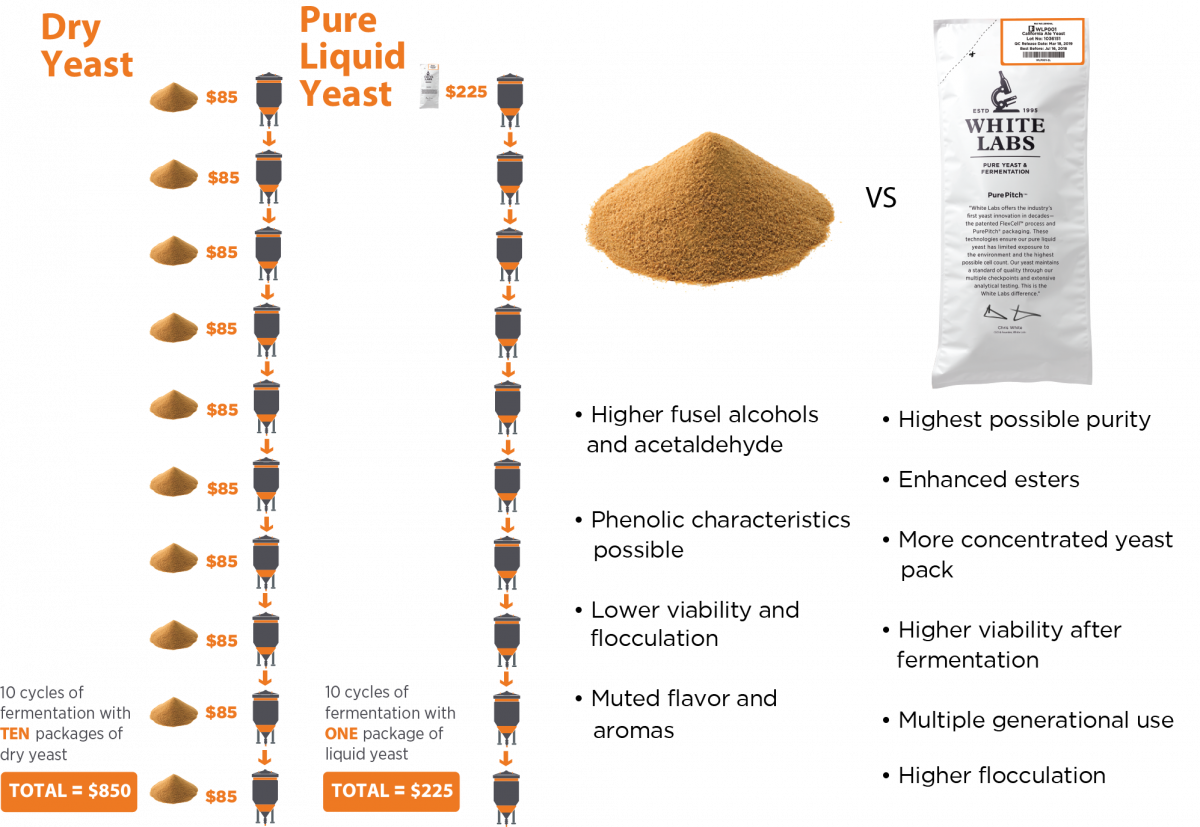 High-quality Liquid Yeast Creates A Cleaner More Complex - Parallel (1200x827), Png Download