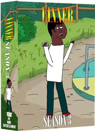 Linner Season 3 Dvd Cover - Cartoon (400x533), Png Download
