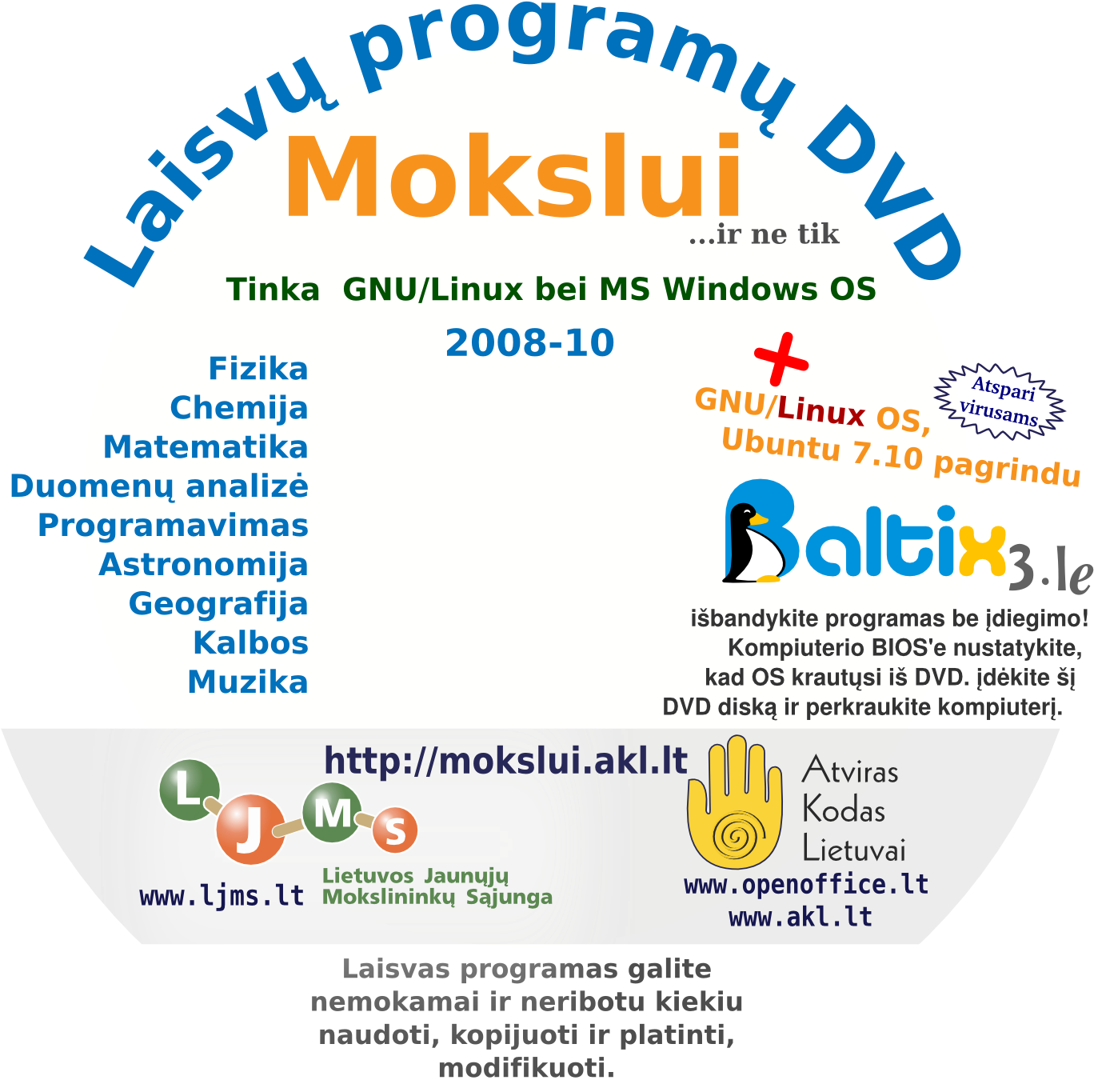 Baltixmokslui 2008 Dvd Cover Transparent - Dvd (1413x1414), Png Download