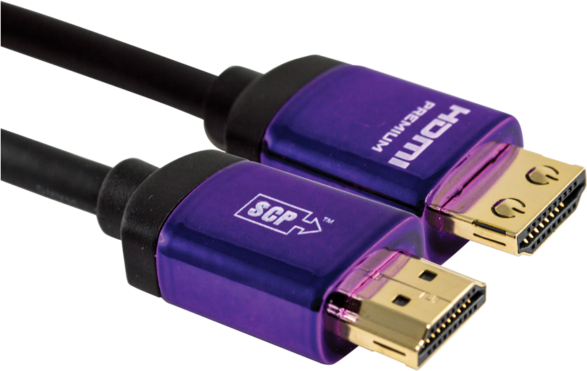 Premium Certified - Ultra Violet - Kabel Hdmi Z Certyfikatem (900x900), Png Download
