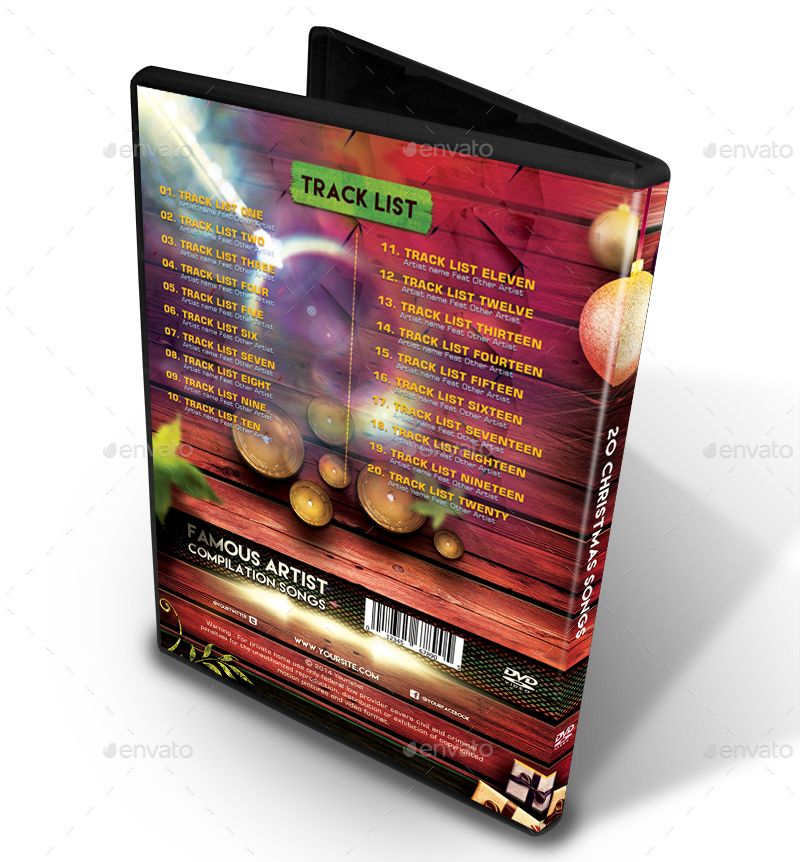 Preview Dvd Christmas Cover Copy Preview Image Set/02 - Dvd (800x862), Png Download